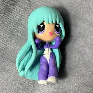 Kawaii Crush Amanda Panda Beat Pop Purple White Anime Doll 2”